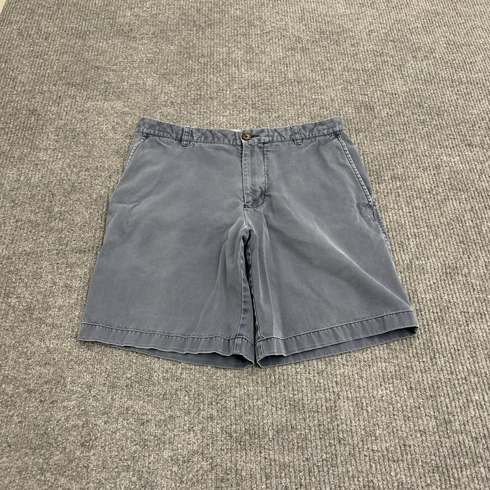 Southern Tide Shorts Mens 33 Blue Pima Cotton Modal Skipjack Chino Preppy Casual